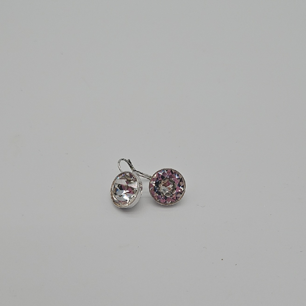Swarovski Silver Crystal Earrings